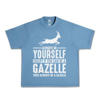Pebble Blue Gazelle Gift Lover Urban Heavy Tee - longCreatives
