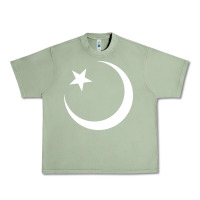 Oil Green Islam Symbol Design white Urban Heavy Tee - longCreatives