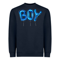Navy Balloon Boy Heavyweight Sweatshirt - Artiststas