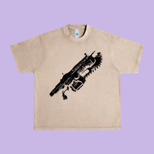 Gears Of War Lancer Urban Heavy Tee Designed By Longcreatives