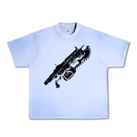 Grape Ice Gears of war lancer Urban Heavy Tee - longCreatives