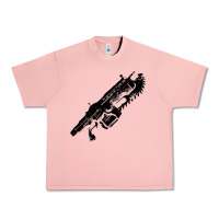 Salmon Gears of war lancer Urban Heavy Tee - longCreatives