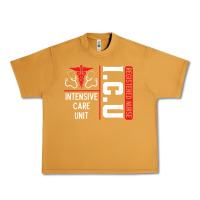 Peanut Butter ICU Registered Nurse Medical Intensive Care Unit Urban Heavy Tee - longCreatives