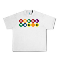 Lunar Rock House Music All Night Long Ravers Urban Heavy Tee - longCreatives