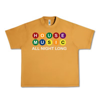 Peanut Butter House Music All Night Long Ravers Urban Heavy Tee - longCreatives