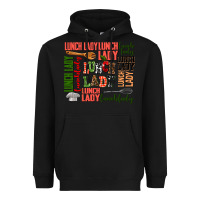 Black lunch lady Heavyweight Hoodie - AdoDesignShop