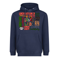 Navy lunch lady Heavyweight Hoodie - AdoDesignShop