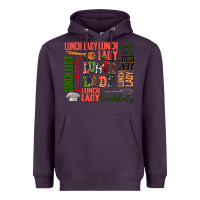 Plum lunch lady Heavyweight Hoodie - AdoDesignShop