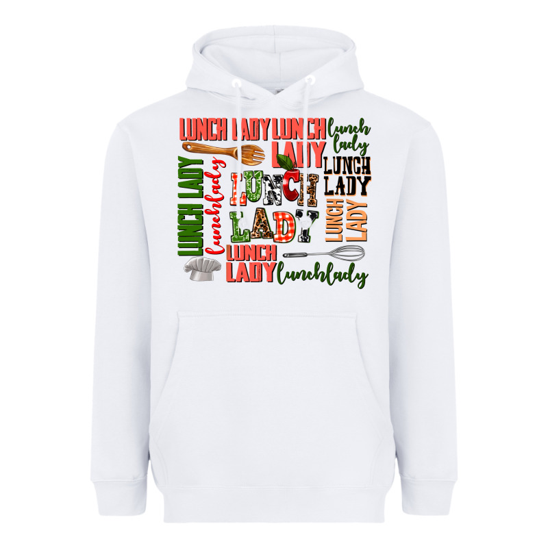 Lunch Lady Heavyweight Hoodie by AdoDesignShop | Teevron