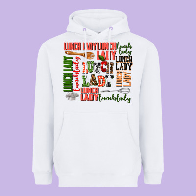 Lunch Lady Heavyweight Hoodie Designed By Adodesignshop
