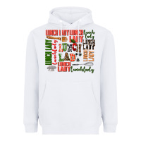 White lunch lady Heavyweight Hoodie - AdoDesignShop
