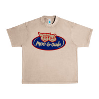French Oak Moo and Oink Chicago Urban Heavy Tee - longCreatives