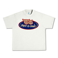 Pistachio Moo and Oink Chicago Urban Heavy Tee - longCreatives