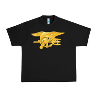 Black Navy Seals badge Urban Heavy Tee - longCreatives