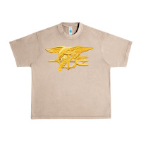 French Oak Navy Seals badge Urban Heavy Tee - longCreatives