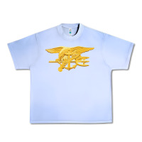 Grape Ice Navy Seals badge Urban Heavy Tee - longCreatives