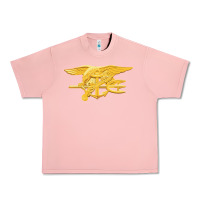 Salmon Navy Seals badge Urban Heavy Tee - longCreatives