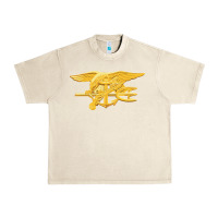 Sandshell Navy Seals badge Urban Heavy Tee - longCreatives