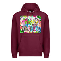 Burgundy Lets Get Loaded Mouse Pad Premium Hoodie - CowhideDigitalArt