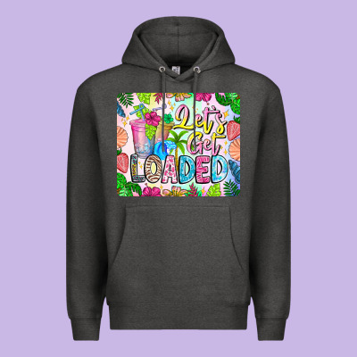 Lets Get Loaded Mouse Pad Premium Hoodie Designed By Cowhidedigitalart