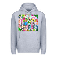 Heather Grey Lets Get Loaded Mouse Pad Premium Hoodie - CowhideDigitalArt