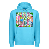 Ocean Blue Lets Get Loaded Mouse Pad Premium Hoodie - CowhideDigitalArt