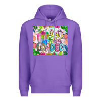 Purple Lets Get Loaded Mouse Pad Premium Hoodie - CowhideDigitalArt