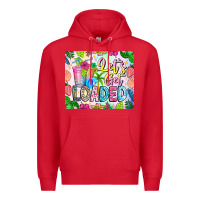 Red Lets Get Loaded Mouse Pad Premium Hoodie - CowhideDigitalArt