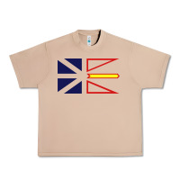 Burro Newfoundland and Labrador Flag - 3 Color Urban Heavy Tee - longCreatives