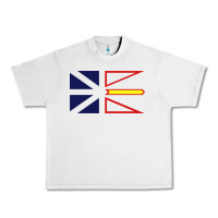 Lunar Rock Newfoundland and Labrador Flag - 3 Color Urban Heavy Tee - longCreatives
