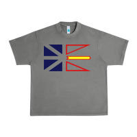 Tornado Newfoundland and Labrador Flag - 3 Color Urban Heavy Tee - longCreatives