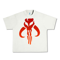 Pistachio Mando Mythosaur Skull Sticker Urban Heavy Tee - longCreatives