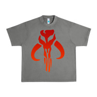 Tornado Mando Mythosaur Skull Sticker Urban Heavy Tee - longCreatives