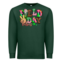 Sports Green field day vibes Premium Sweatshirt - AdoDesignShop