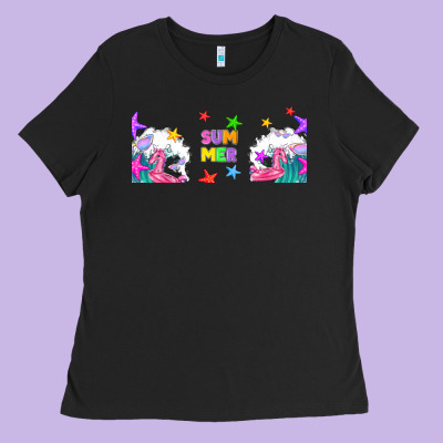 Summer Ladies Tee Designed By Tumblerdesignbyshophia