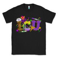 Black Mardi Gras ICU Nurse Classic Tee - HowdyJamesFarm