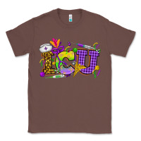 Chestnut Mardi Gras ICU Nurse Classic Tee - HowdyJamesFarm