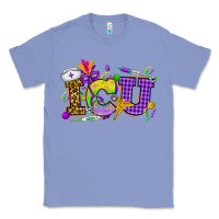 Colony Blue Mardi Gras ICU Nurse Classic Tee - HowdyJamesFarm
