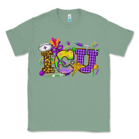 Sage Mardi Gras ICU Nurse Classic Tee - HowdyJamesFarm