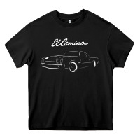 Black El Camino Heavy Core Tee - longCreatives