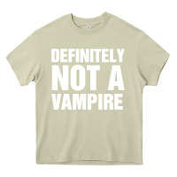 Mossy Definitely Not A Vampire merch Heavy Core Tee - longCreatives