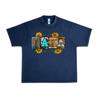Navy license letters western mama Urban Heavy Tee - RanaPortraitStore