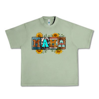 Oil Green license letters western mama Urban Heavy Tee - RanaPortraitStore