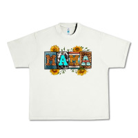 Pistachio license letters western mama Urban Heavy Tee - RanaPortraitStore