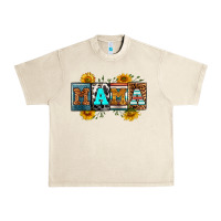 Sandshell license letters western mama Urban Heavy Tee - RanaPortraitStore