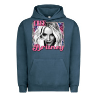 Pigment Midnight Navy free britney Urban Hoodie - AdoDesignShop