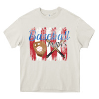 Cream Baseball mom Heavy Core Tee - Bettercallsaul