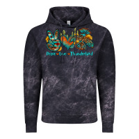 Cloud Black peace love thunderbird Vintage Hoodie - OliviaCreatesArt
