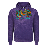 Cloud Purple peace love thunderbird Vintage Hoodie - OliviaCreatesArt