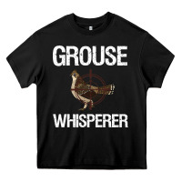 Ruffed Grouse Hunting Bird Spruce Grouse Heavy Core Tee | Teevron